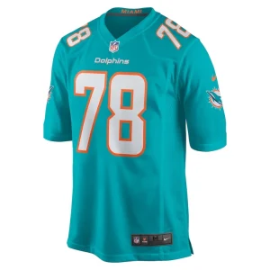 Justin ellis miami dolphins nike game jersey Aqua M