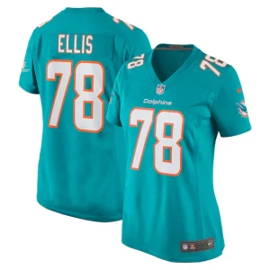 Justin ellis miami dolphins nike womens game jersey Aqua