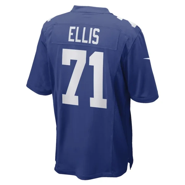 Justin ellis new york giants nike game player jersey Royal L