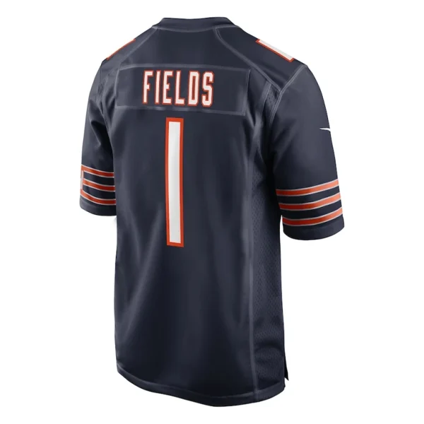 Justin fields chicago bears nike game jersey Navy L