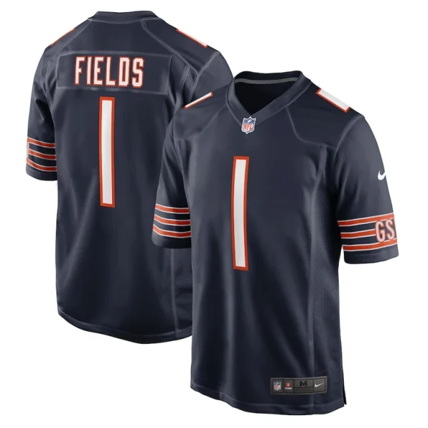 Justin fields chicago bears nike player game jersey Navy