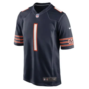 Justin fields chicago bears nike player game jersey Navy M