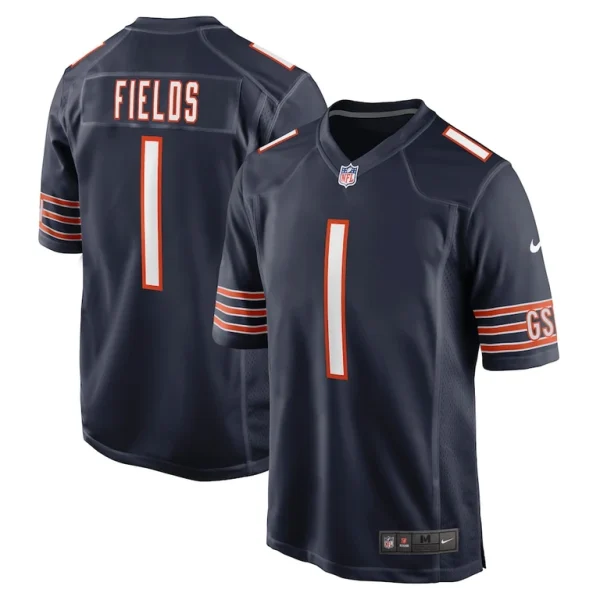 Justin fields chicago bears nike youth game jersey Navy