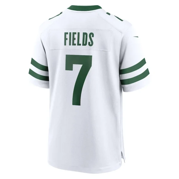 Justin fields new york jets nike game jersey Legacy white L