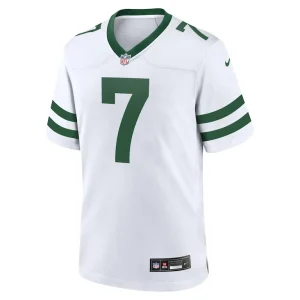 Justin fields new york jets nike game jersey Legacy white M