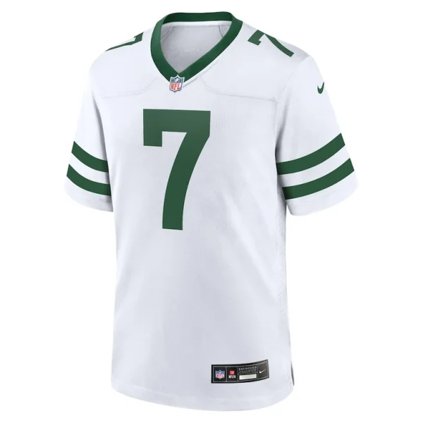 Justin fields new york jets nike game jersey Legacy white M