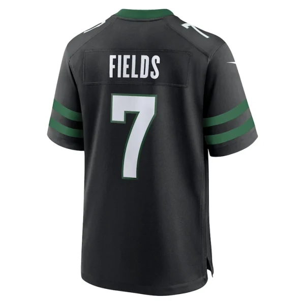 Justin fields new york jets nike game jersey Stealth black L