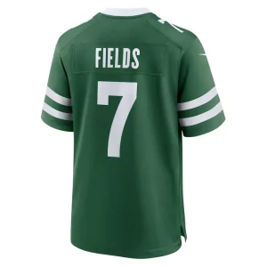 Justin fields new york jets nike game player jersey Legacy green L