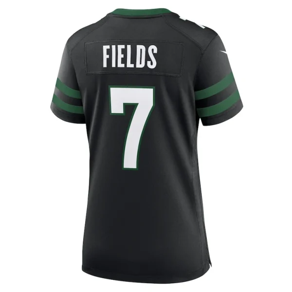 Justin fields new york jets nike womens alternate game jersey Black L