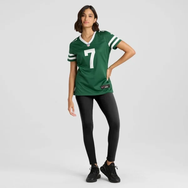 Justin fields new york jets nike womens game jersey Legacy green XL