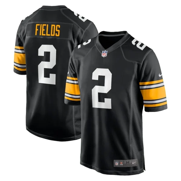 Justin fields pittsburgh steelers nike alternate game jersey – black Multi