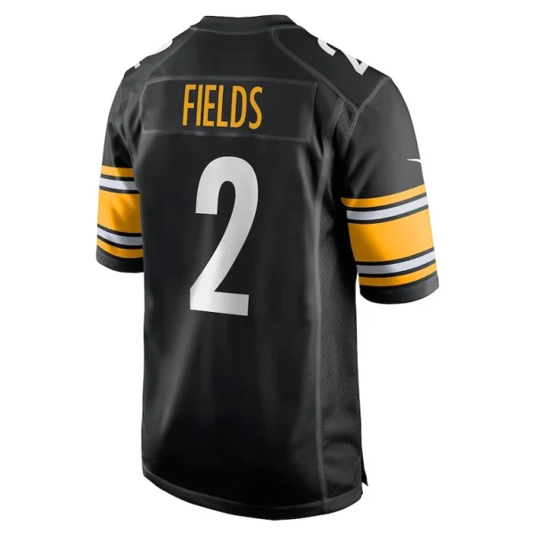 Justin fields pittsburgh steelers nike game player jersey Black L
