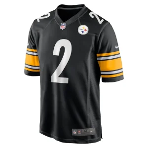 Justin fields pittsburgh steelers nike game player jersey Black M