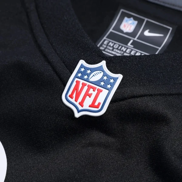 Justin fields pittsburgh steelers nike game player jersey Black XL
