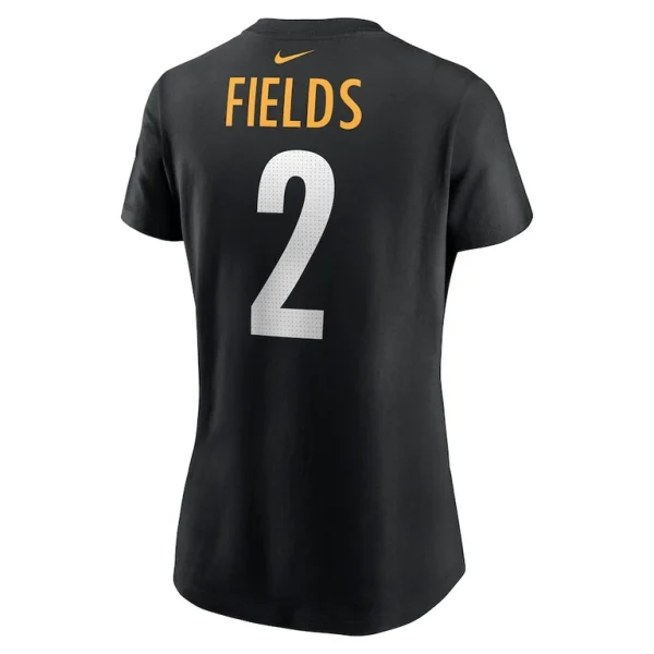Justin fields pittsburgh steelers nike womens player name number t shirt Black L