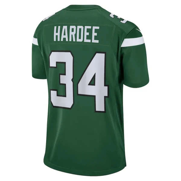 Justin hardee new york jets nike game jersey Gotham green L