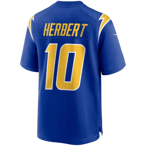 Justin herbert los angeles chargers nike 2nd alternate game jersey Royal L
