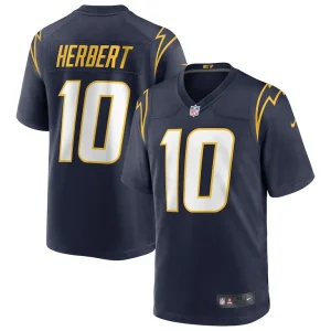 Justin herbert los angeles chargers nike alternate game jersey Navy