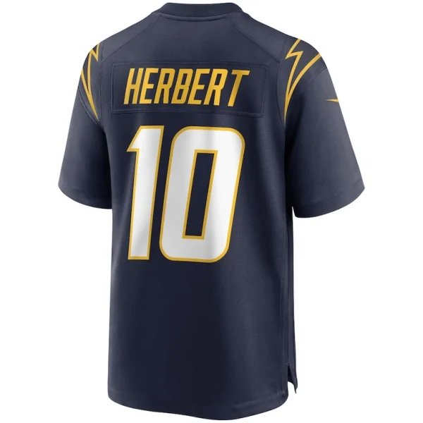 Justin herbert los angeles chargers nike alternate game jersey Navy L