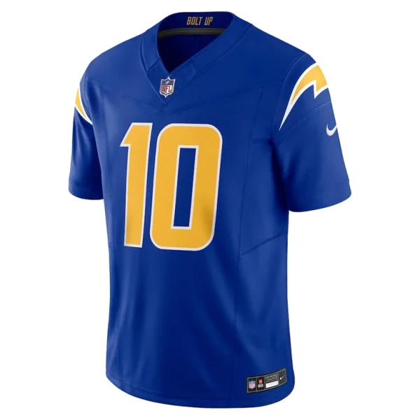Justin herbert los angeles chargers nike vapor f.u.s.e. limited jersey Royal M