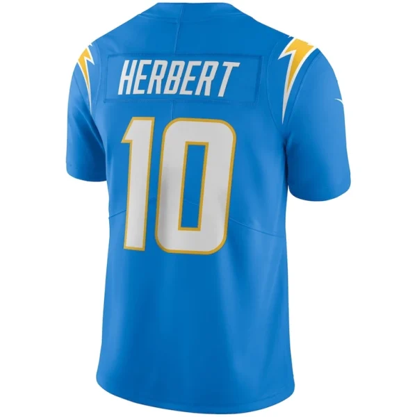 Justin herbert los angeles chargers nike vapor limited jersey Powder blue L