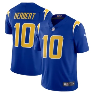 Justin herbert los angeles chargers nike vapor limited jersey Royal