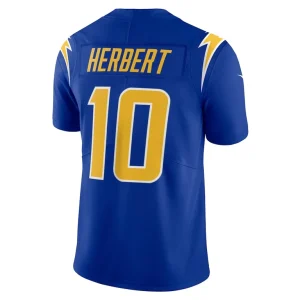 Justin herbert los angeles chargers nike vapor limited jersey Royal L