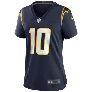 Justin herbert los angeles chargers nike womens alternate game jersey Navy M