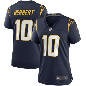 Justin herbert los angeles chargers nike womens game jersey Navy
