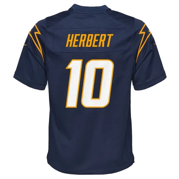 Justin herbert los angeles chargers nike youth game jersey Navy Yth L