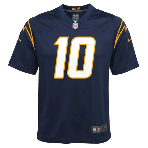 Justin herbert los angeles chargers nike youth game jersey Navy Yth M