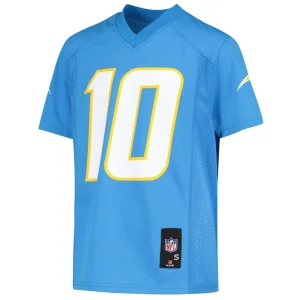Justin herbert los angeles chargers youth replica player jersey Powder blue Yth M