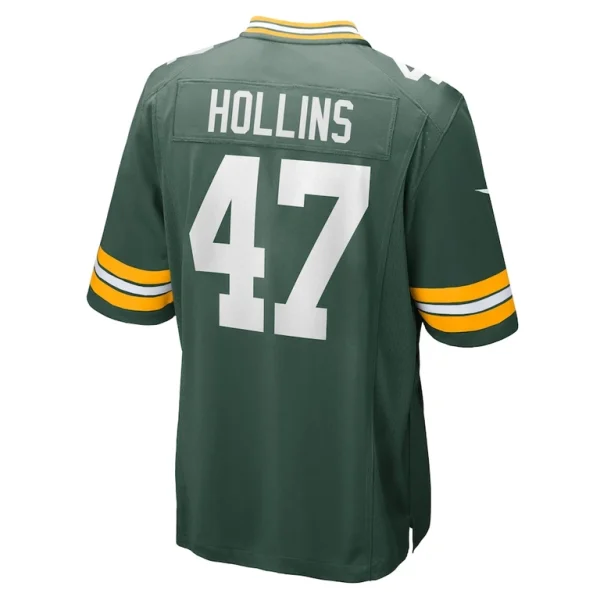 Justin hollins green bay packers nike home game player jersey Green L