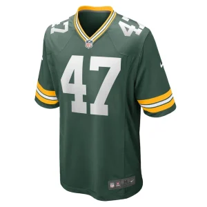 Justin hollins green bay packers nike home game player jersey Green M