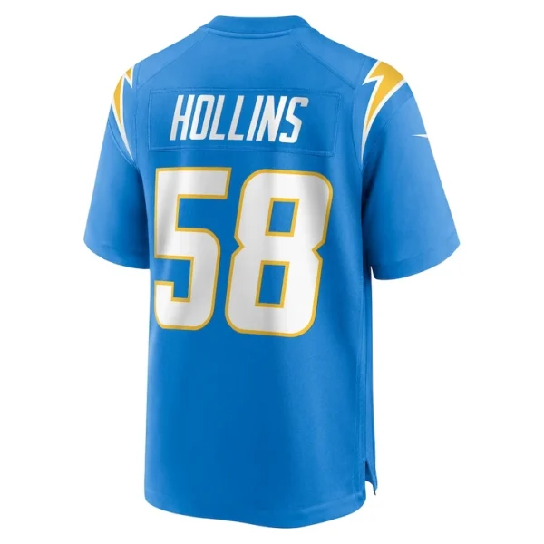 Justin hollins los angeles chargers nike game jersey Powder blue L