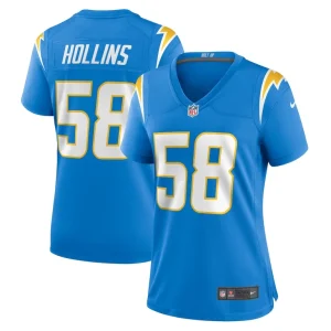 Justin hollins los angeles chargers nike womens game jersey Powder blue