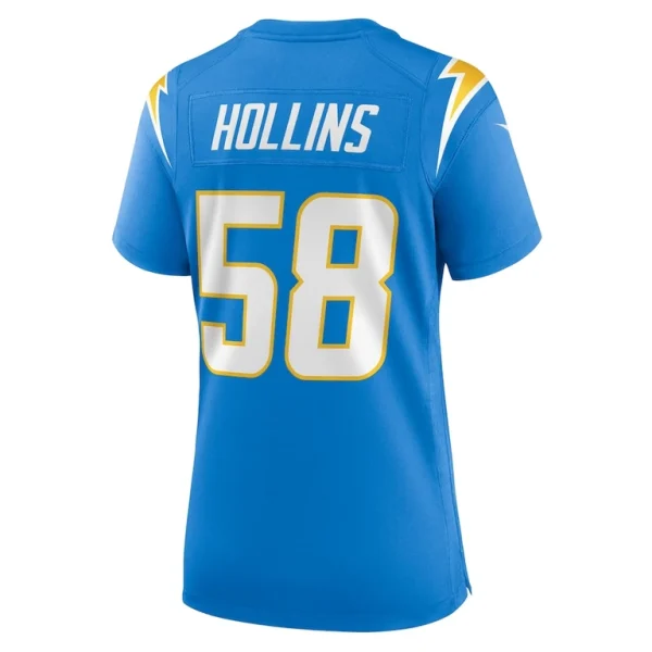 Justin hollins los angeles chargers nike womens game jersey Powder blue L