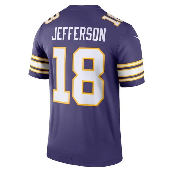 Justin jefferson minnesota vikings nike alternate legend player performance top Purple L