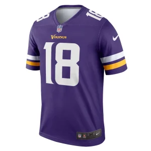 Justin jefferson minnesota vikings nike alternate legend player performance top Purple M