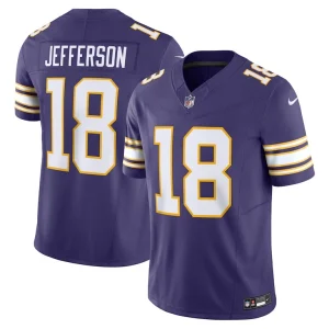 Justin jefferson minnesota vikings nike vapor f.u.s.e. limited jersey Purple