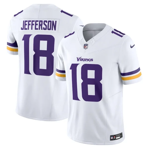 Justin jefferson minnesota vikings nike vapor f.u.s.e. limited jersey White
