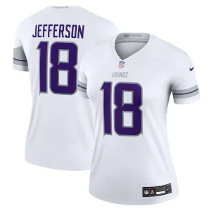 Justin jefferson minnesota vikings nike womens alternate legend player performance top White