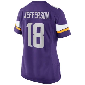 Justin jefferson minnesota vikings nike womens game jersey Purple L