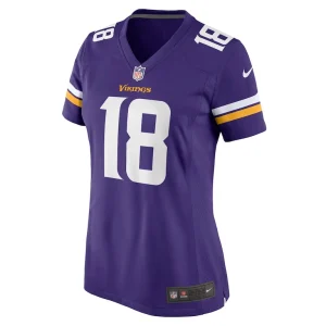 Justin jefferson minnesota vikings nike womens game jersey Purple M