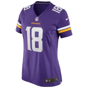 Justin jefferson minnesota vikings nike womens game jersey Purple M