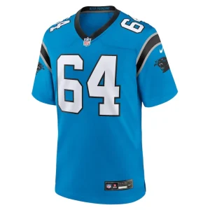 Justin mccray carolina panthers nike alternate game jersey Blue M