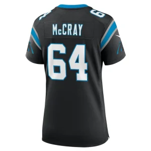 Justin mccray carolina panthers nike womens team game jersey Black L