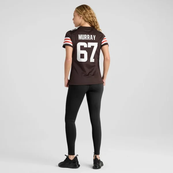 Justin murray cleveland browns nike womens team game jersey Brown 2XL