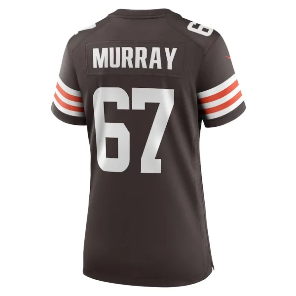 Justin murray cleveland browns nike womens team game jersey Brown L