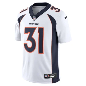 Justin simmons denver broncos nike vapor untouchable limited jersey White M